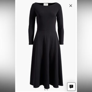 Wiley Long Sleeve Cotton Jersey Dress